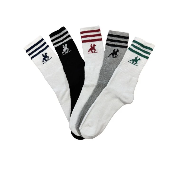 U.S. Grand Polo Sokken Heren 10-Pack Mix Zwart Wit Grijs