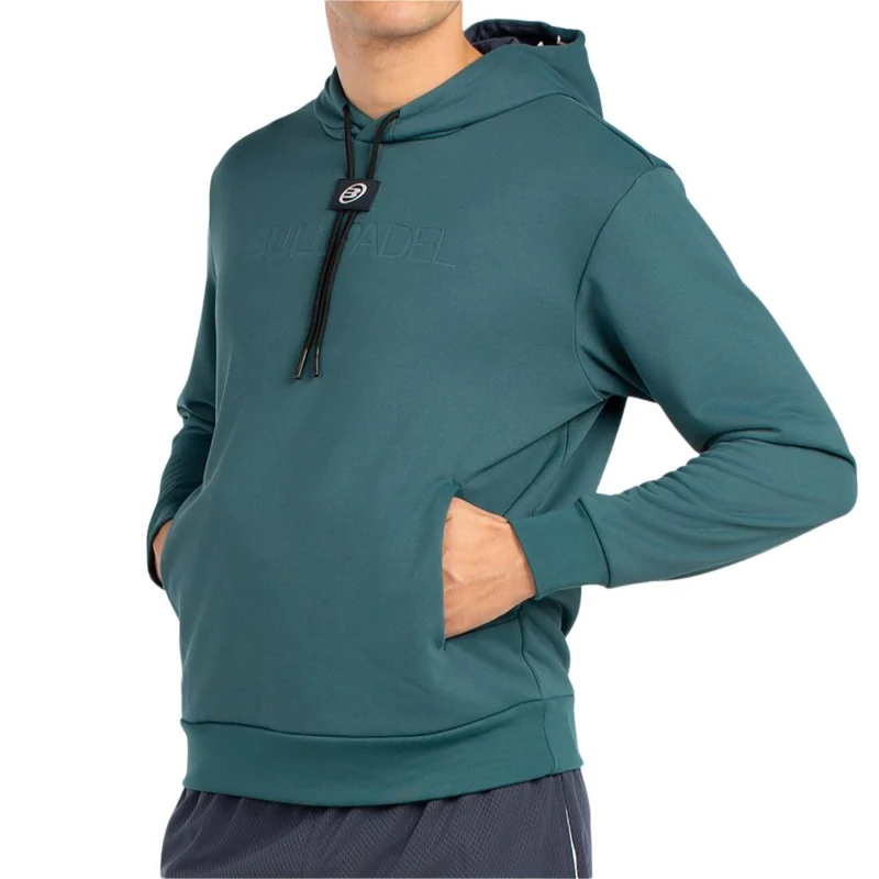 Bullpadel Hoodie Binee Heren Donkergroen