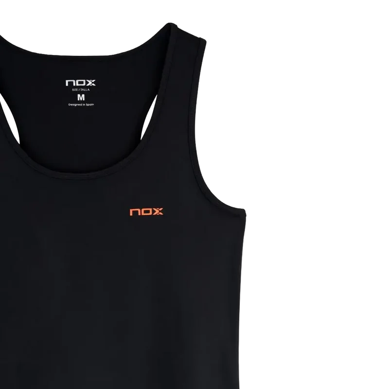 Camiseta Nox Tirantes Mujer Team Black 2026