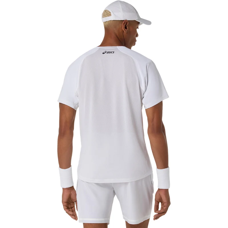Asics T-Shirt Match SS Top Heren Wit