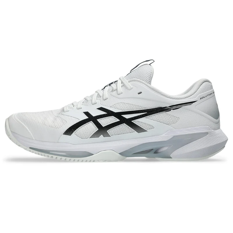 Asics Tennisschoen Solution Speed FF 4 Clay Heren Wit Zwart