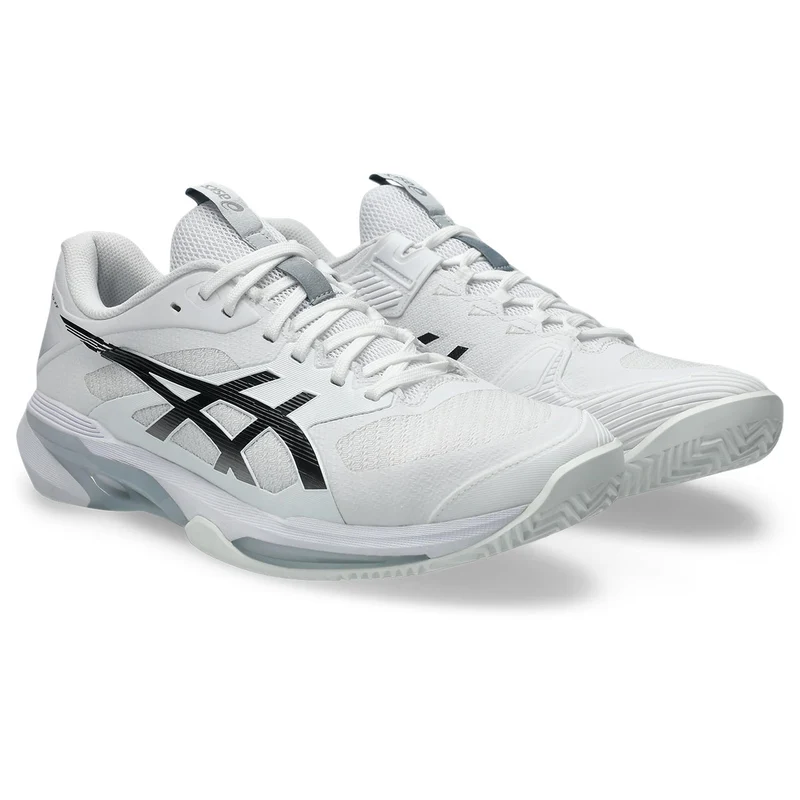 Asics Tennisschoen Solution Speed FF 4 Clay Heren Wit Zwart
