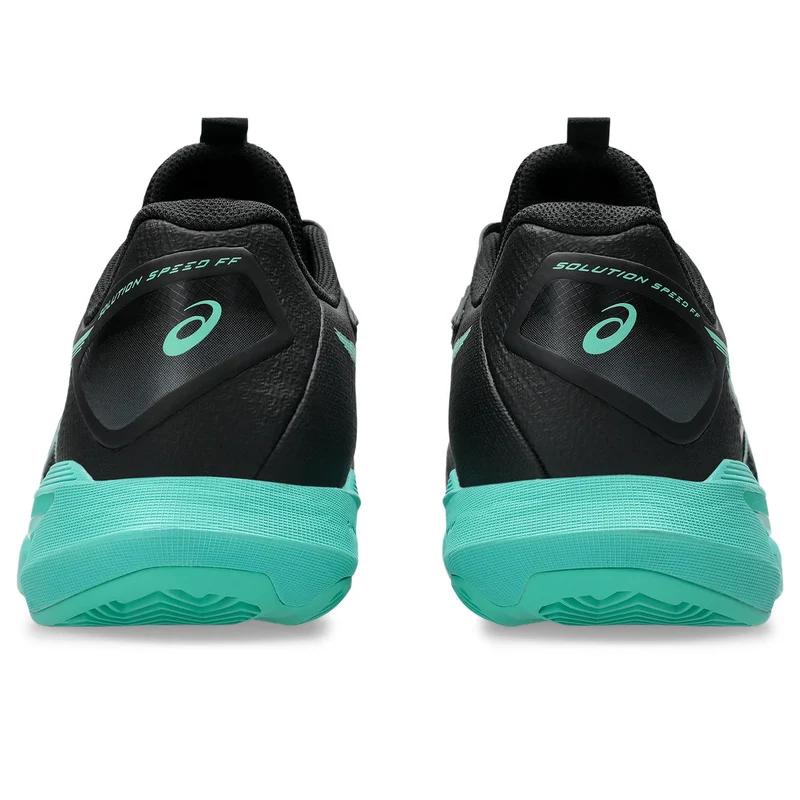 Asics Tennisschoen Solution Speed FF 4 Clay Heren Zwart Groen