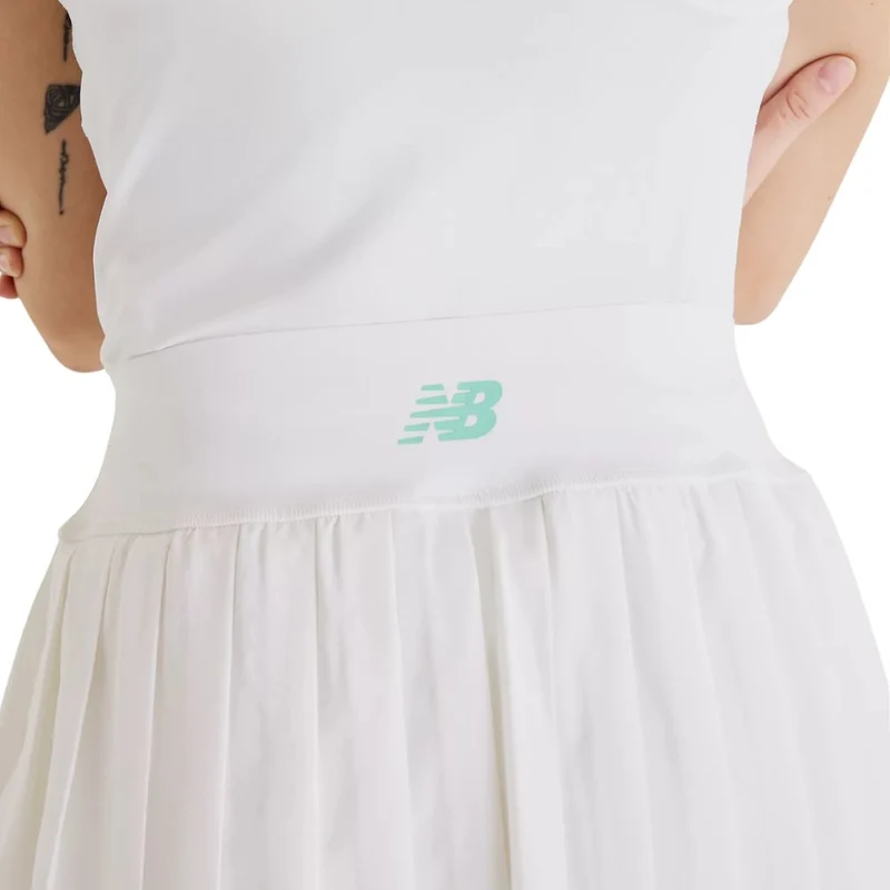 New Balance Skort Tournament Novelty Dames Wit Mint