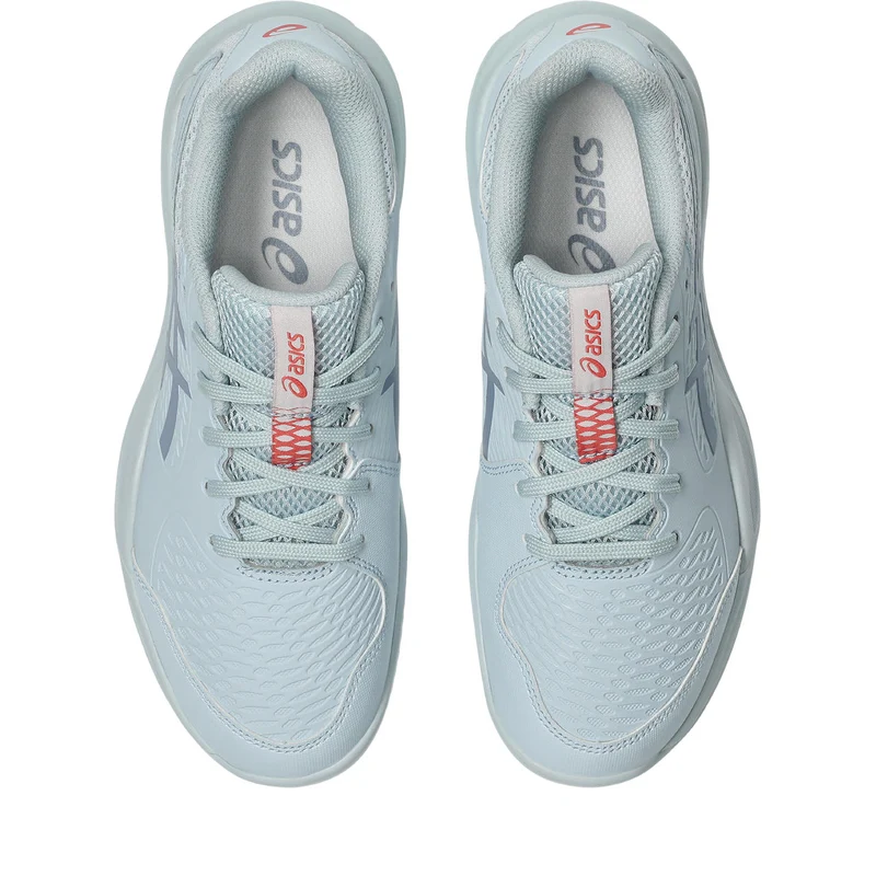 Asics Tennisschoen Gel Resolution X GS Clay Junior Grijs Blauw