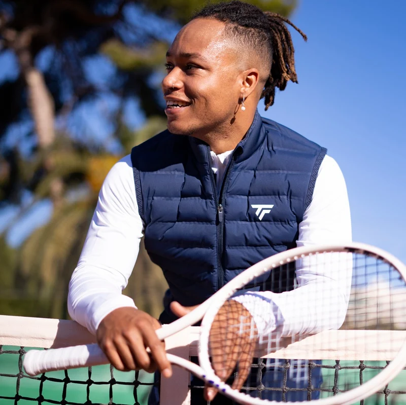 VESTE TECH SLEEVELESS UNISEXE MARINE HOMME