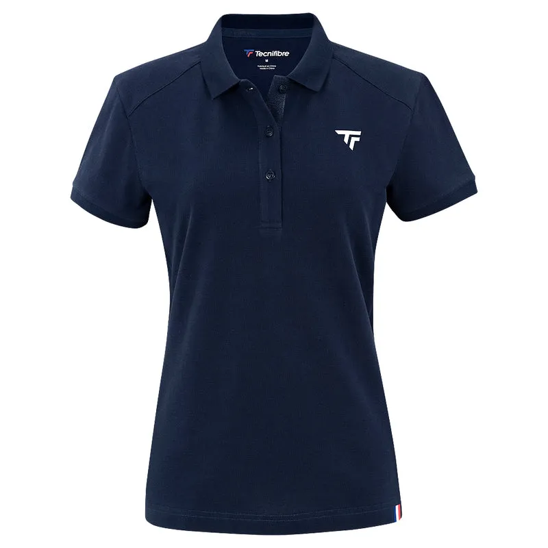 POLO PIQUÉ MARINE FEMME