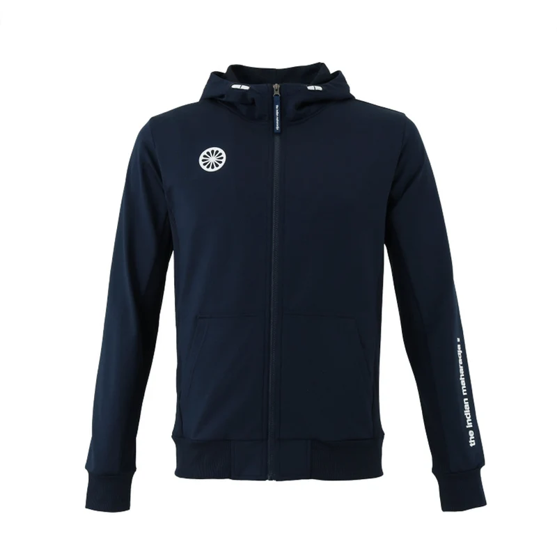 Indian Maharadja Men Hooded Jacket Navy