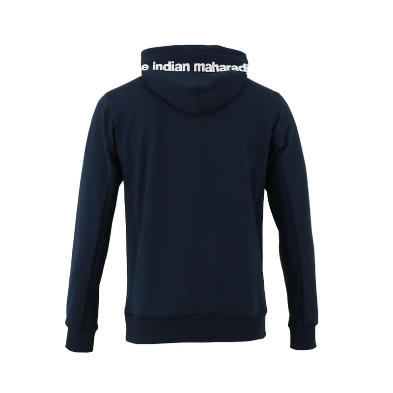 Indian Maharadja Men Hooded Jacket Navy