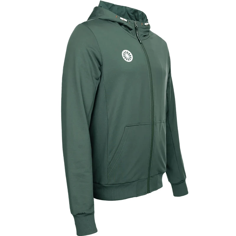 Indian Maharadja Men Hooded Jacket Green
