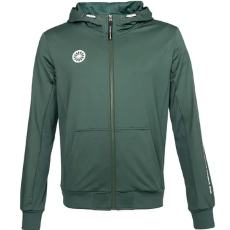 Indian Maharadja Men Hooded Jacket Green