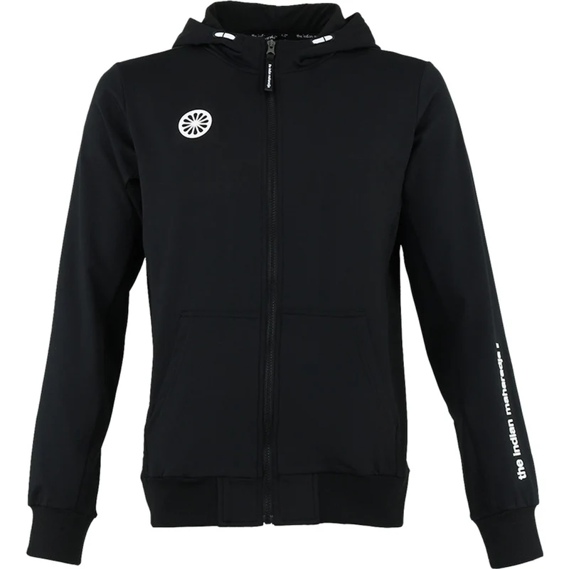 Indian Maharadja Men Hooded Jacket Black