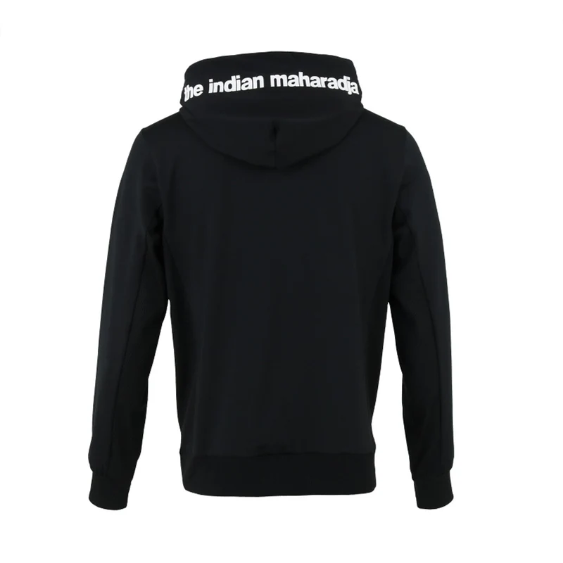 Indian Maharadja Men Hooded Jacket Black