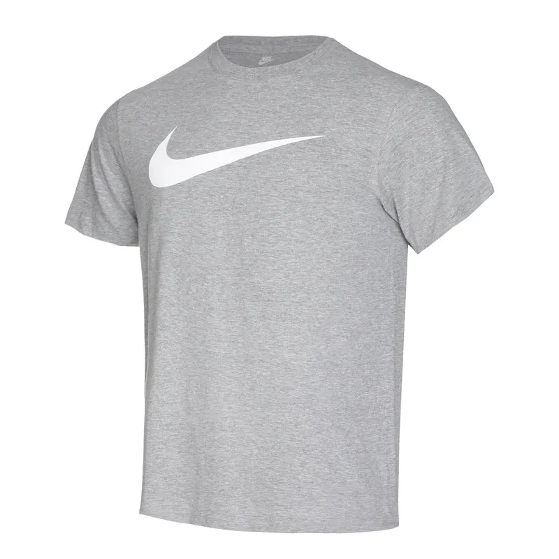 Icon swoosh T-Shirt Herren-hellgrau, weiß