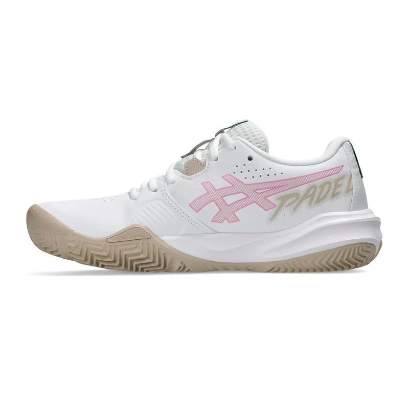 Gel-Challenger 15 Padelschuh Damen - weiß, rosa