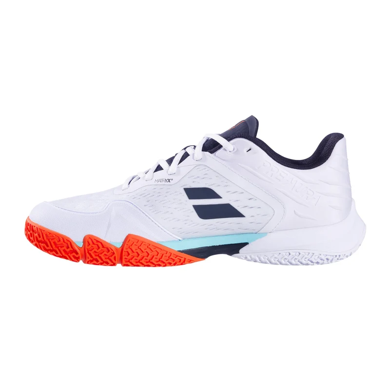Jet Premura 3 Lebron Padelschuh Herren - weiß, orange