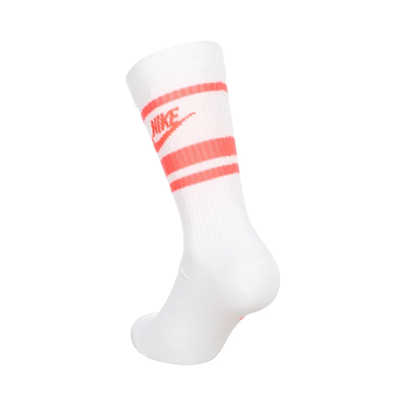 Everyday Essentials Crew Tennissocken-Weiß,Koralle