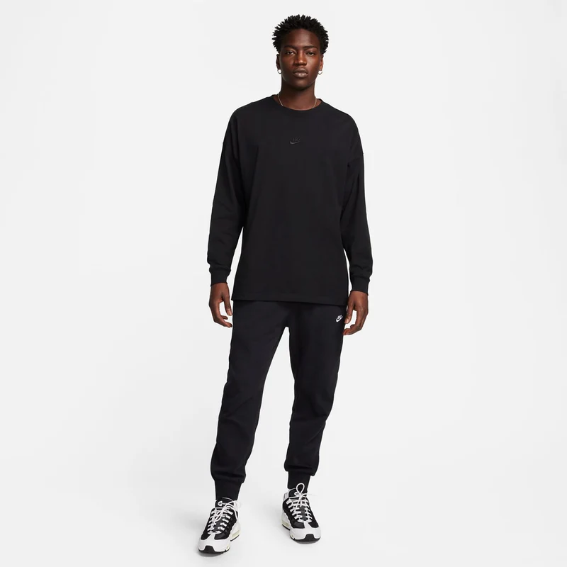 Club Knit Trainingshose Herren-Schwarz