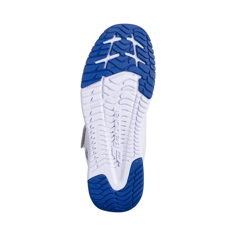 Pulsion Allcourtschuh Kinder - creme, blau