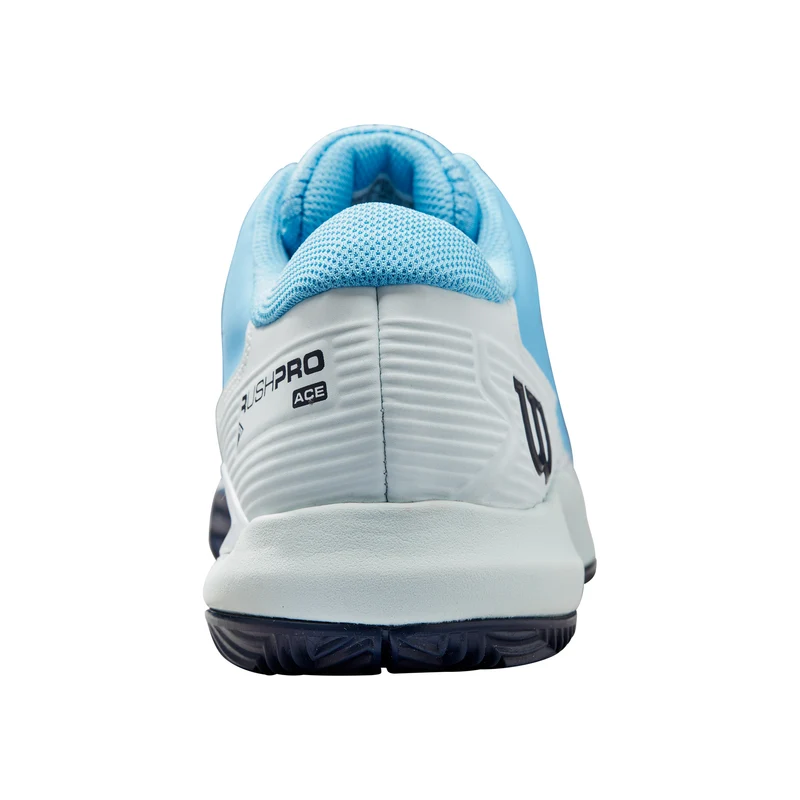 Rush Pro Ace Sandplatzschuh Damen - hellblau, weiß