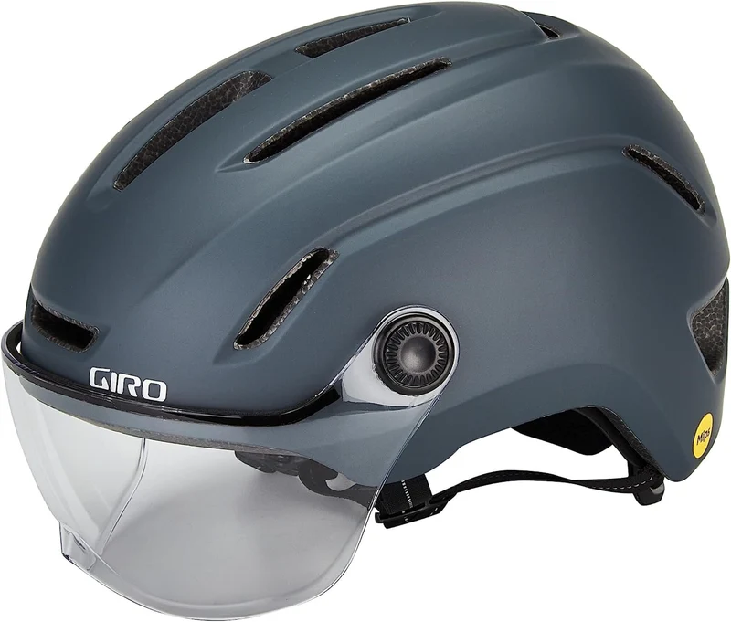 Giro EVOKE MIPS mit Visier Fahrradhelm matte portaro grey Gr. M (55-59 cm) Unisex