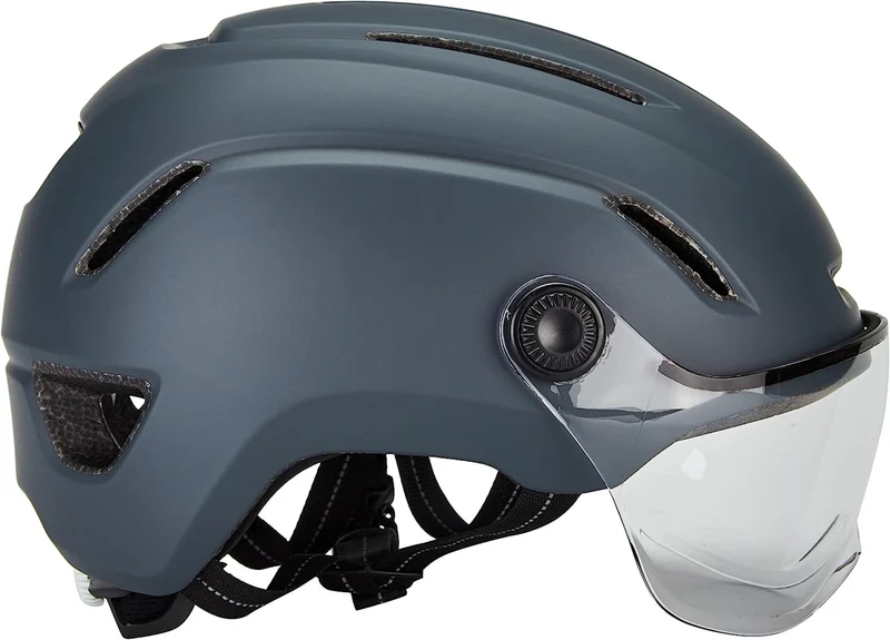 Giro EVOKE MIPS mit Visier Fahrradhelm matte portaro grey Gr. M (55-59 cm) Unisex