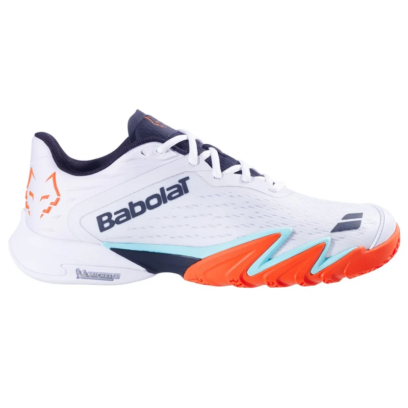 Babolat Premura 3 Men Juan Lebron Padel Shoes (White Orange)