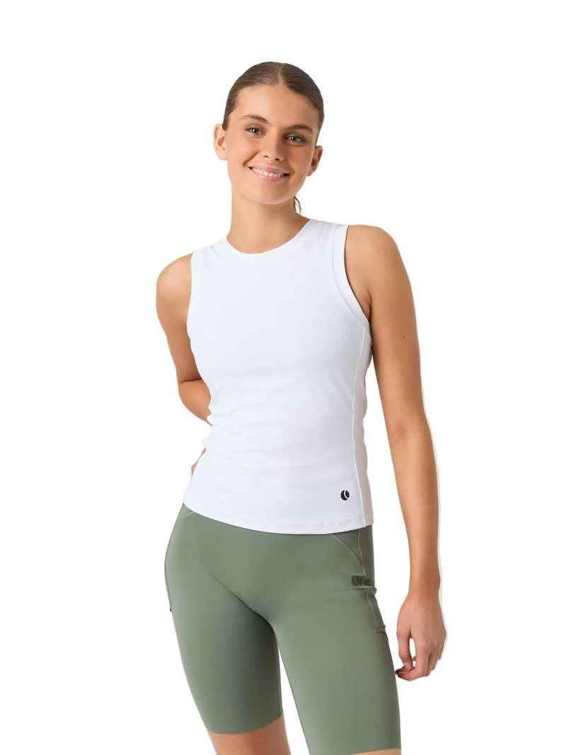 Björn Borg Ace Pocket Ribbed Tank Top (Brilliant White)