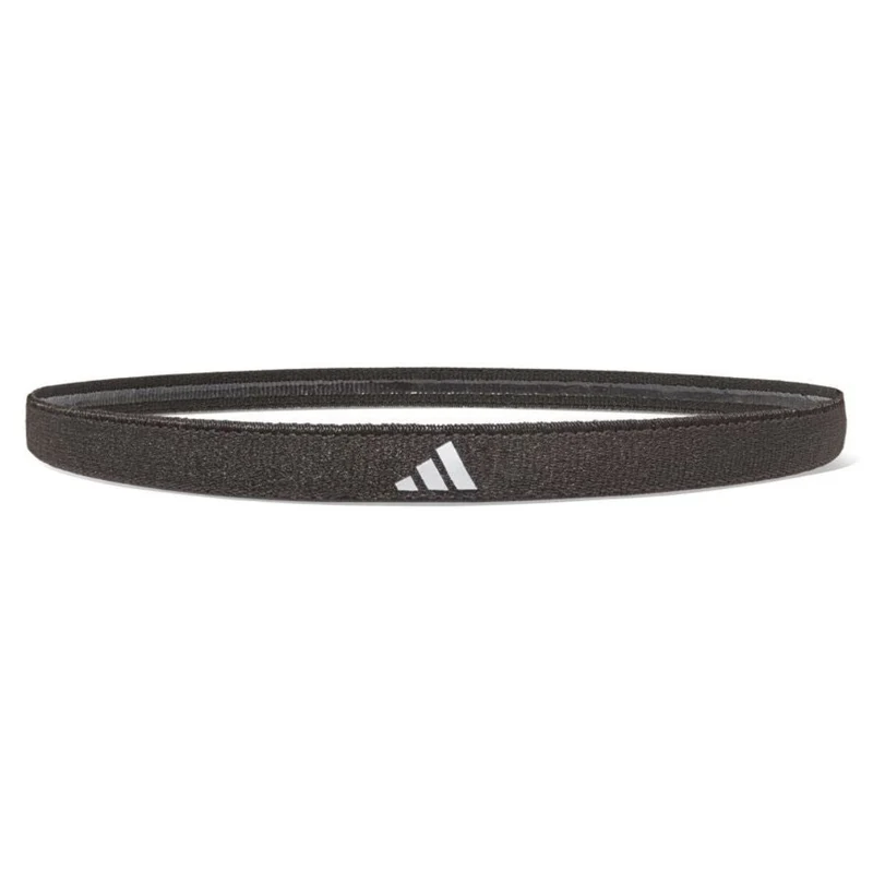 Adidas Hairbands (3-Pack, White/Grey/Black)