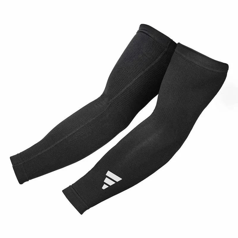 Adidas Compression Arm Sleeves (2-Pack, Black)