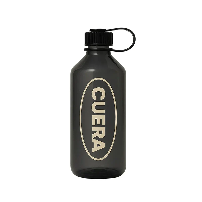 Cuera Water Bottle, Slim Top (Black)