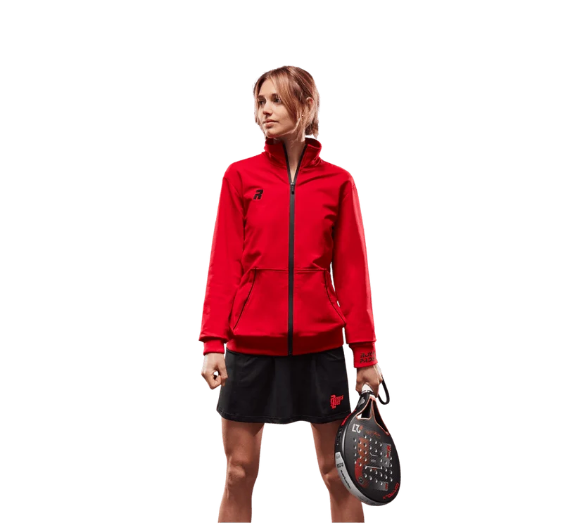 Royal Padel Trainingsjacke Damen rot