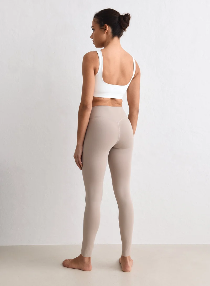 Dark Clay Sense Mid Waist Tights