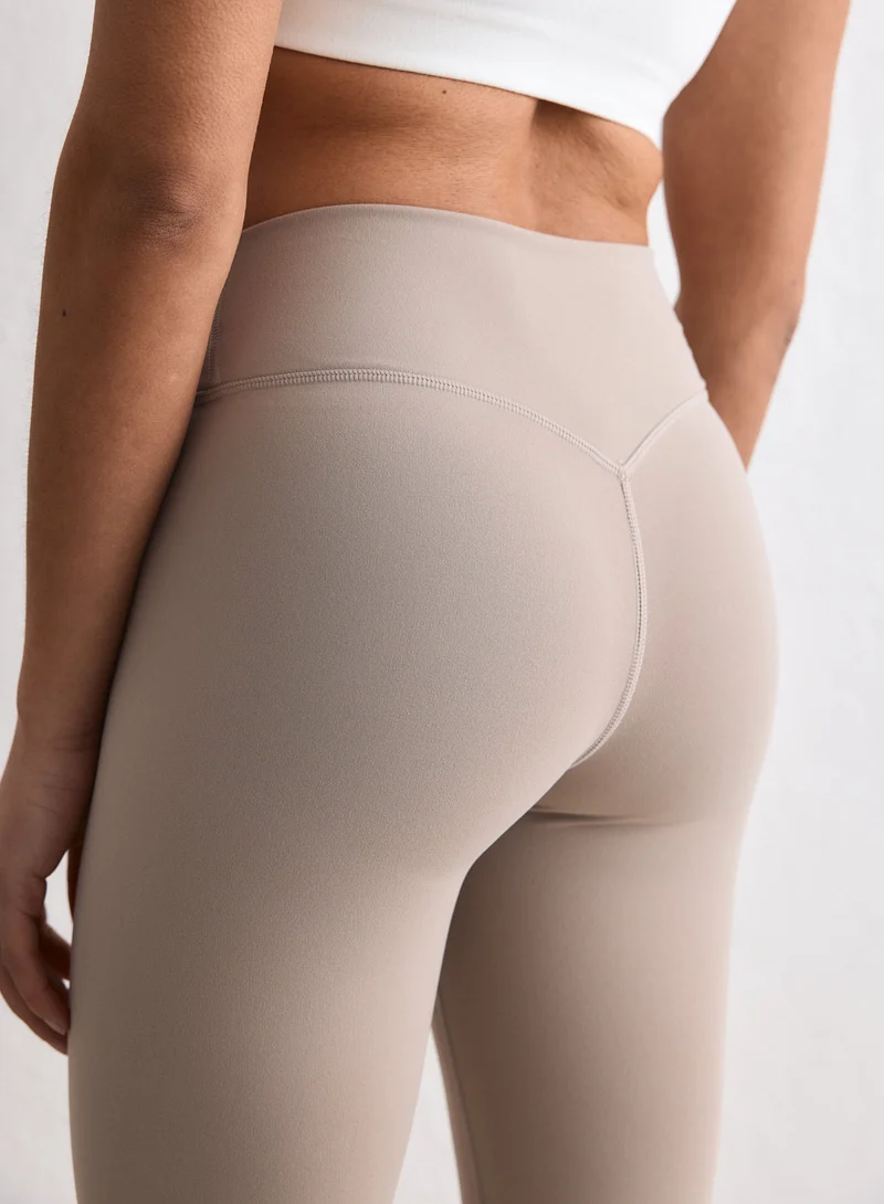Dark Clay Sense Mid Waist Tights
