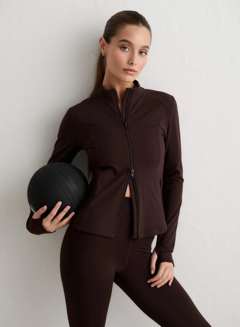 Chocolate Sense Zip Jacket