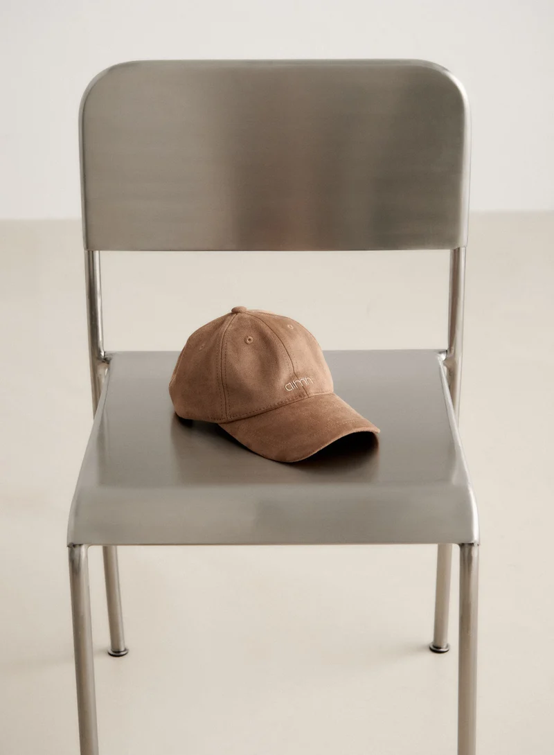 Small Logo Suede Cap