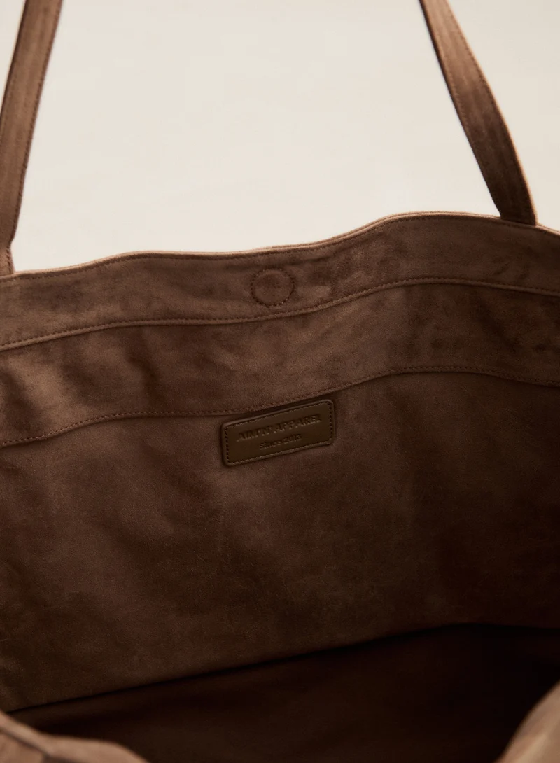 Microsuede Apparel Tote Bag