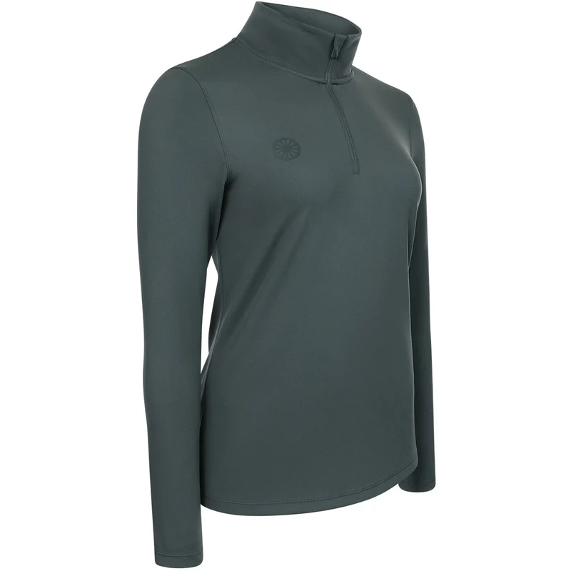 The Indian Maharadja Performance Half Zip W Urban Grey