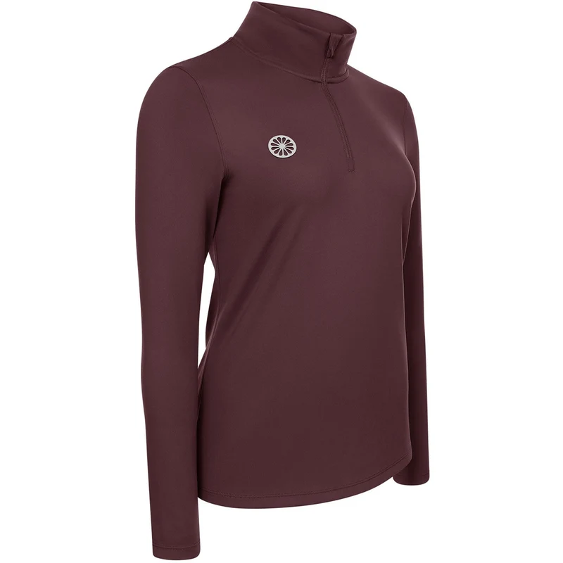 The Indian Maharadja Performance Half Zip W Dark Berry