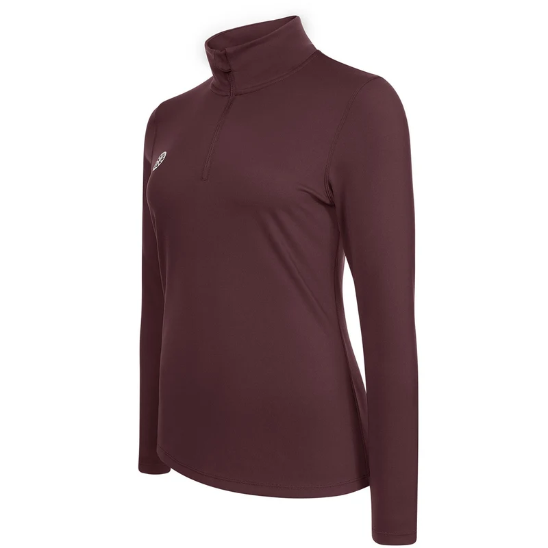 The Indian Maharadja Performance Half Zip W Dark Berry