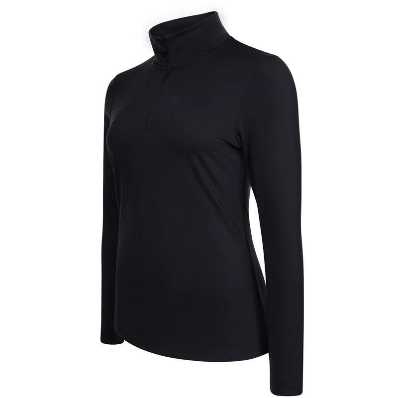 The Indian Maharadja Performance Half Zip W Black