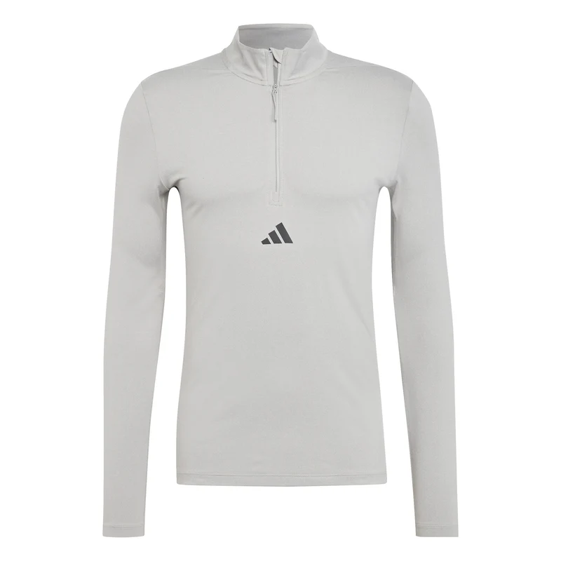 Workout Half-Zip Longsleeve Herren-Grau