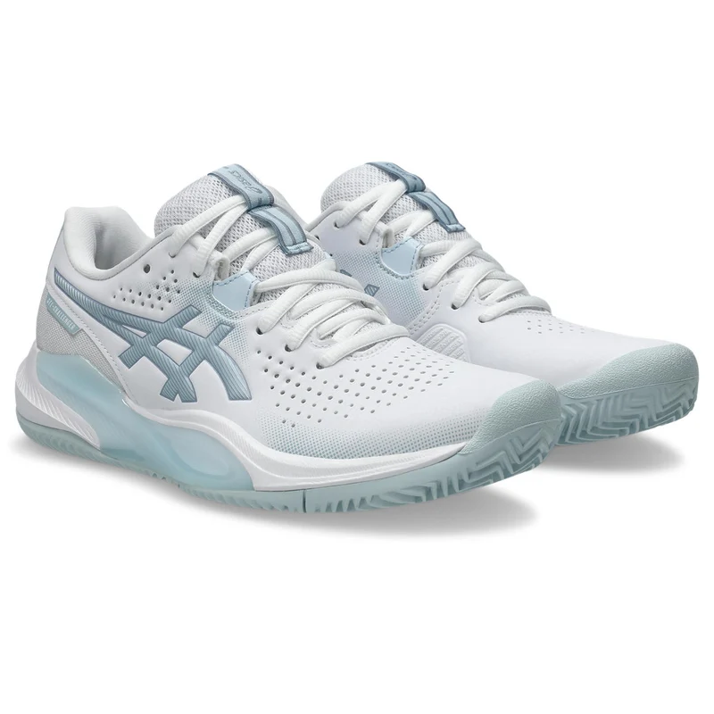 Asics Tennisschoen Gel Challenger 15 Clay Dames Wit Blauw