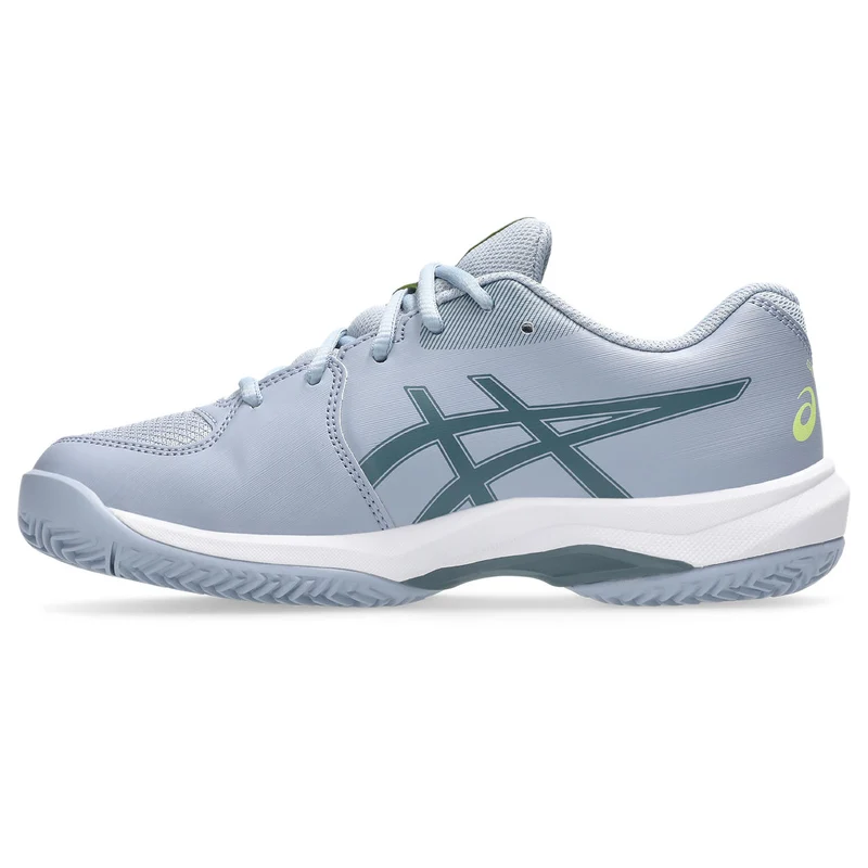 Asics Tennisschoen Gel Game 9 GS Clay/OC Junior Grijs Blauw
