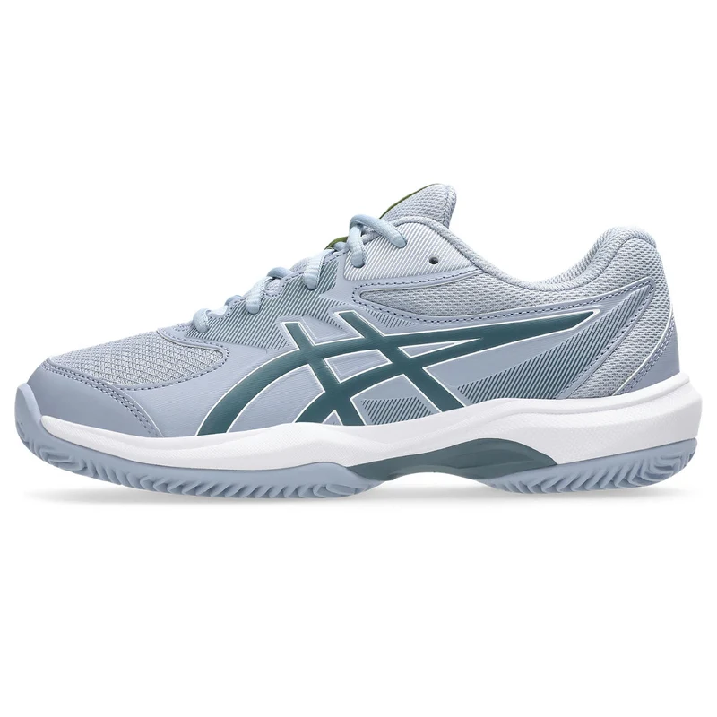 Asics Tennisschoen Gel Game 9 GS Clay/OC Junior Grijs Blauw