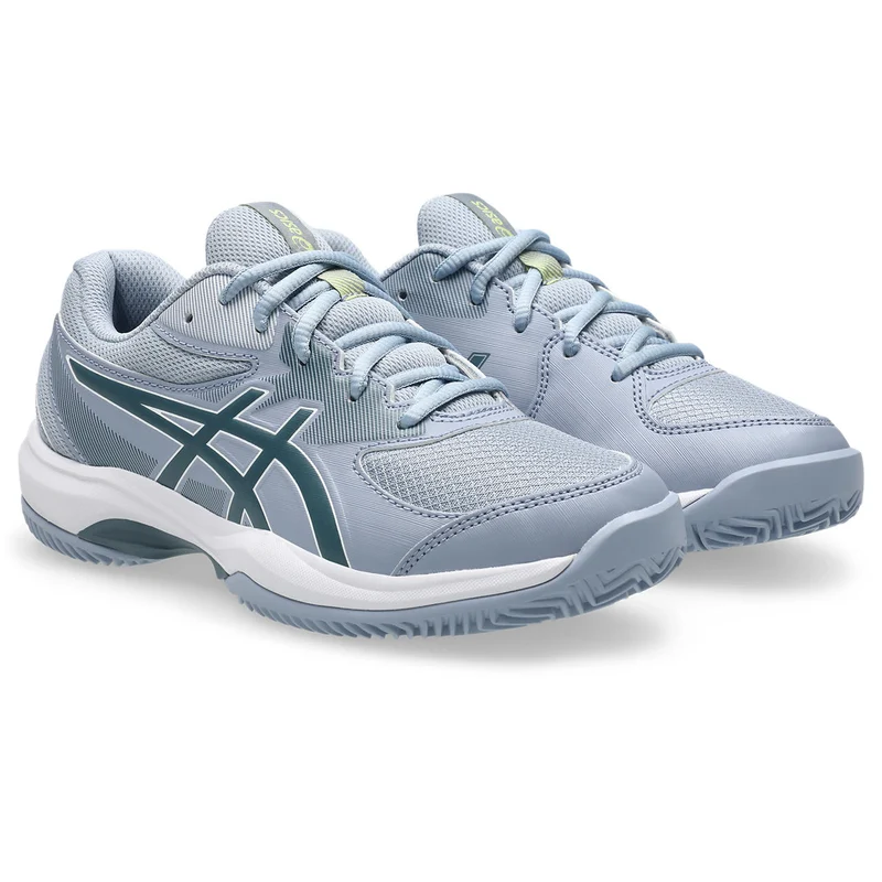 Asics Tennisschoen Gel Game 9 GS Clay/OC Junior Grijs Blauw