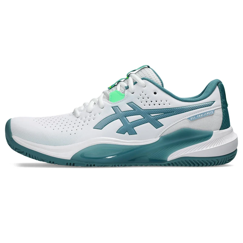 Asics Padelschoen Gel Challenger 15 Heren Wit Blauw