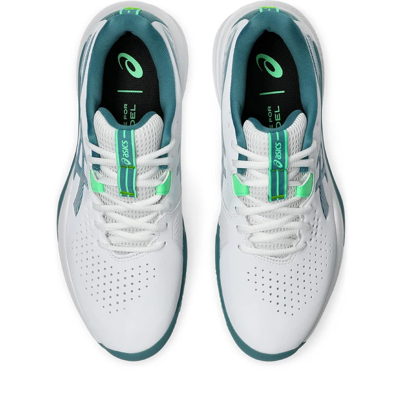Asics Padelschoen Gel Challenger 15 Heren Wit Blauw
