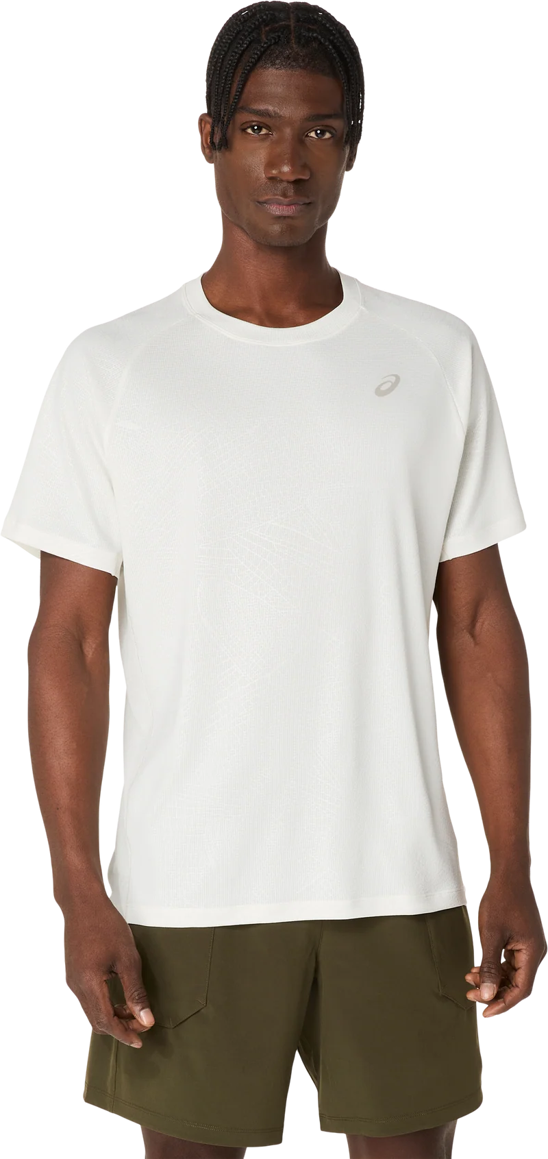 ASICS GAME ALL OVER PRINT SS TOP Tennisshirt