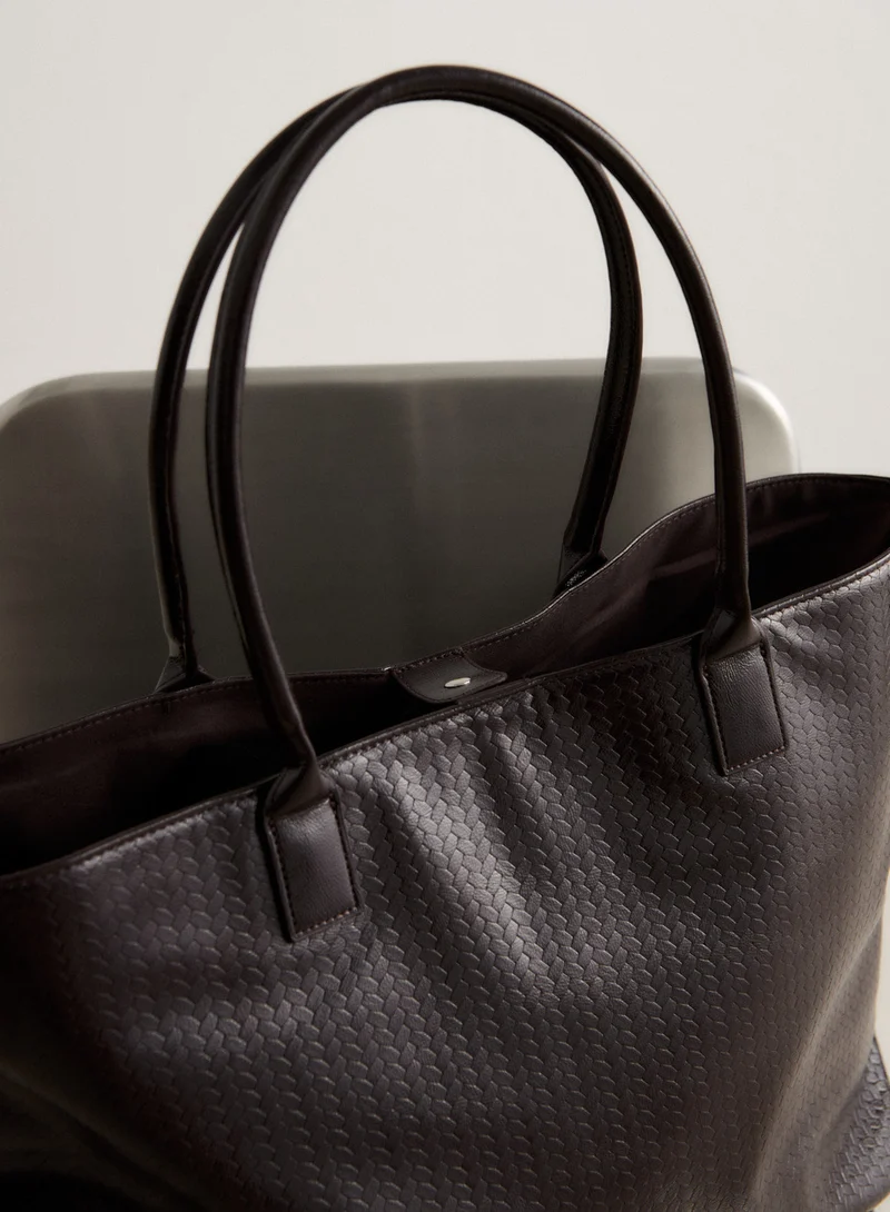Braided Tote Bag